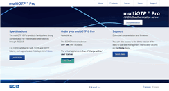 Desktop Screenshot of multiotp.com